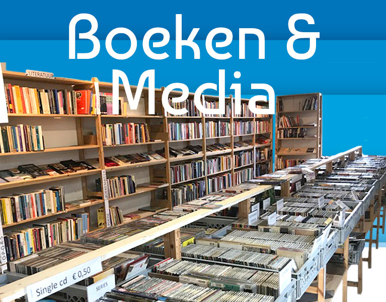 Tweedehands boeken en multimedia